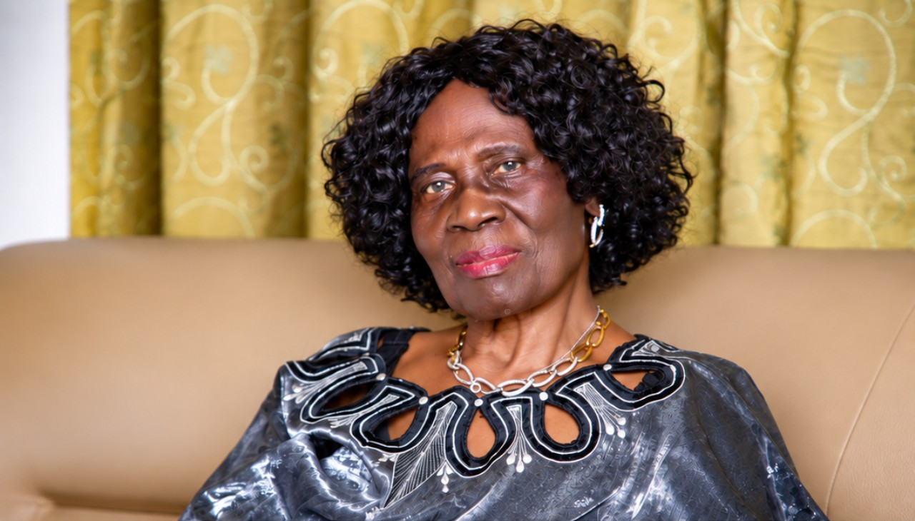 Portrait of Elizabeth Aframoah Fori Dwumah, Honorary Patron of QAD Foundation.